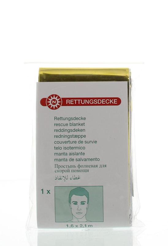 Medzorg Reddingsdeken goud/zilver 160x210