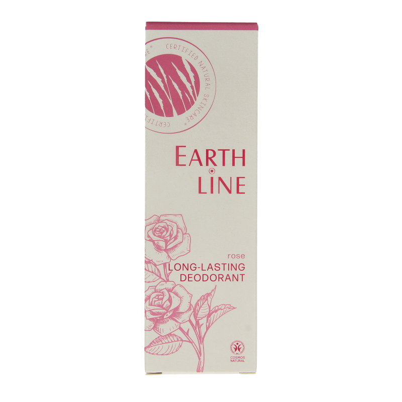 Earth Line Long lasting deodorant rose