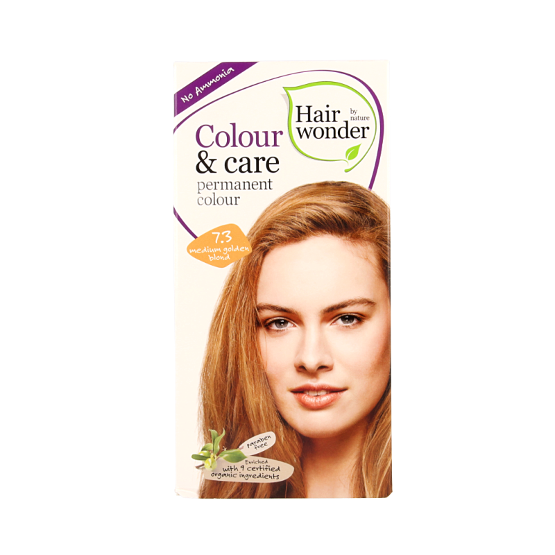 Hairwonder Colour & Care 7.3 medium gold blond