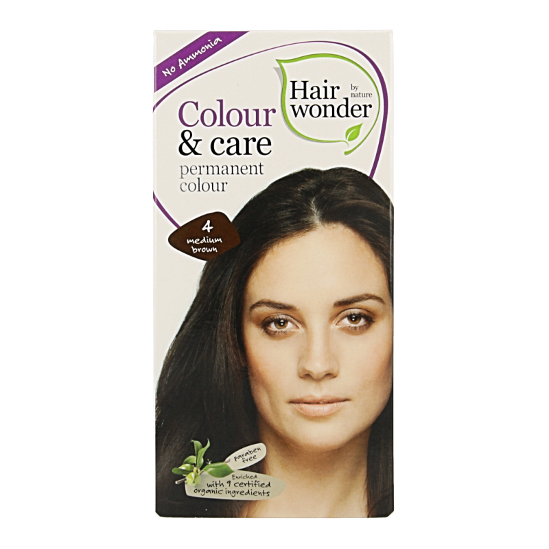 Hairwonder Colour & Care 4 medium brown