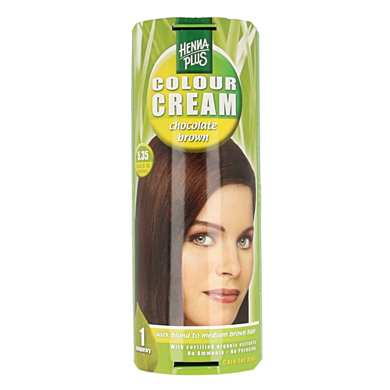 Henna Plus Colour cream 5.35 chocolate brown