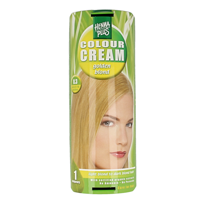 Henna Plus Colour cream 8.3 gold blond