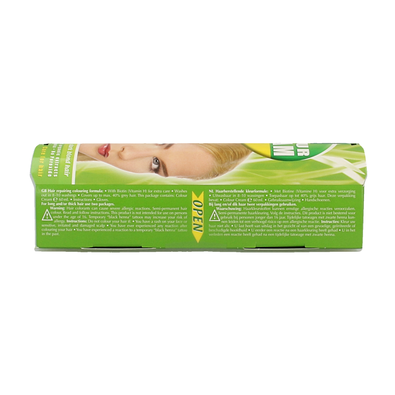 Henna Plus Colour cream 8.3 gold blond - Afbeelding 3