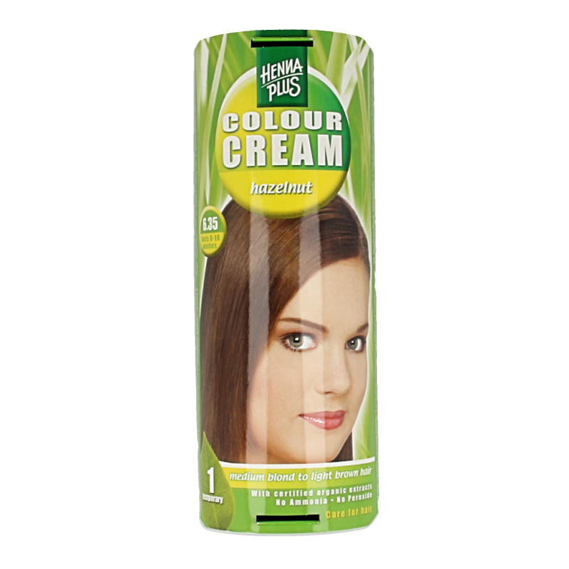 Henna Plus Colour cream 6.35 hazelnut