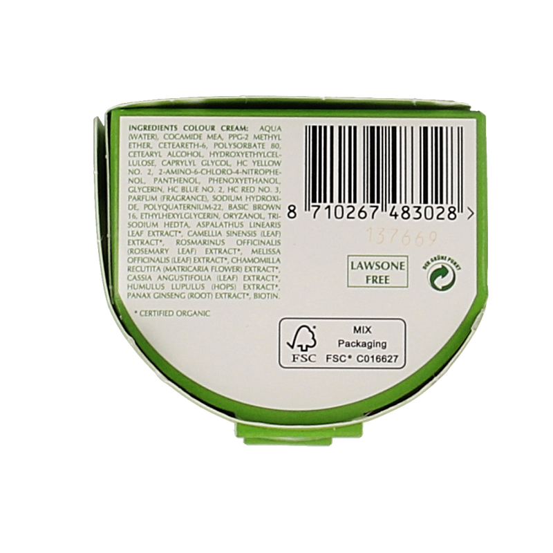 Henna Plus Colour cream 6.45 mahogany - Afbeelding 2