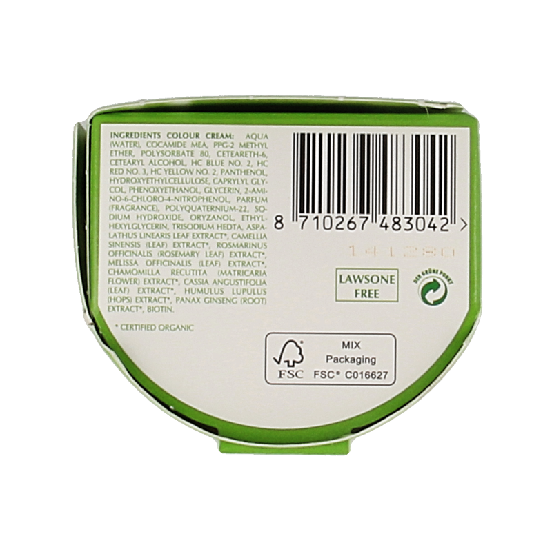 Henna Plus Colour cream 4.56 auburn - Afbeelding 2