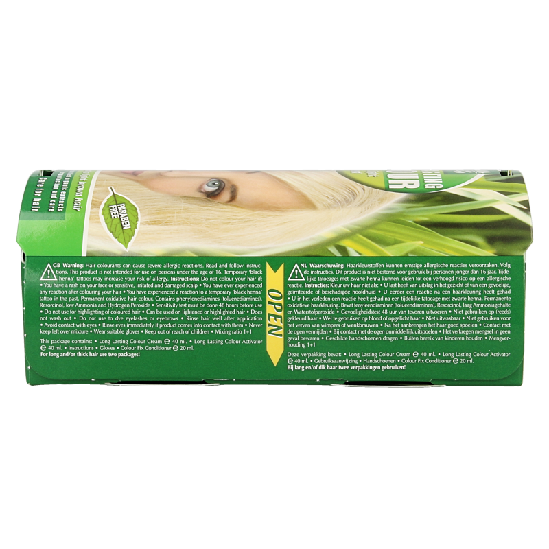 Henna Plus Long lasting colour 10.00 highlight blond - Afbeelding 3