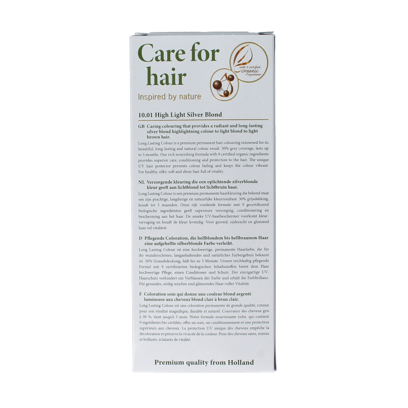 Henna Plus Long lasting colour 10.01 silver blond - Afbeelding 4