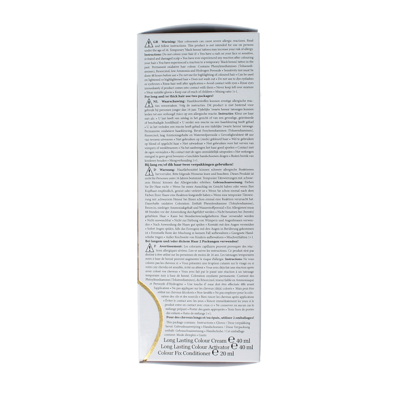 Henna Plus Long lasting colour 10.01 silver blond - Afbeelding 5