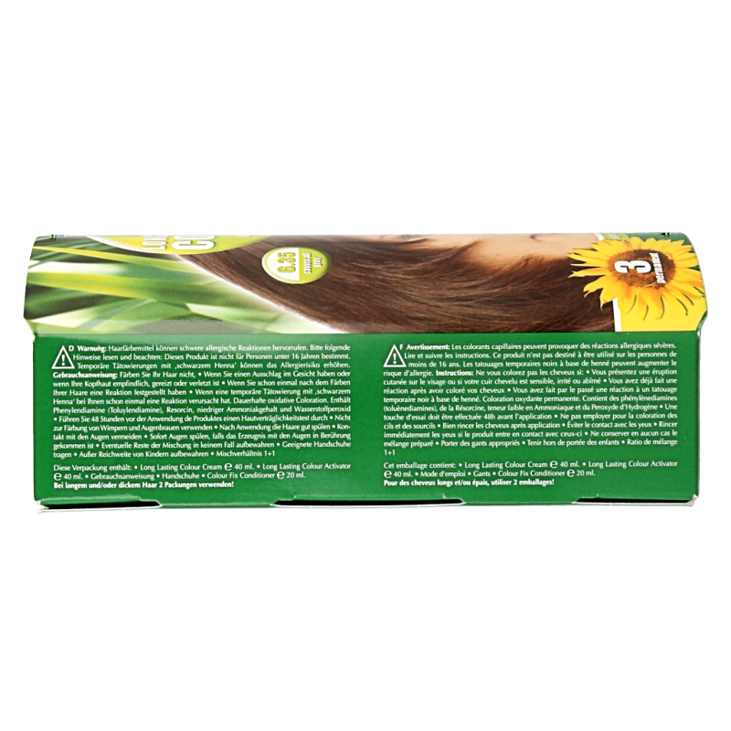 Henna Plus Long lasting colour 6.35 hazelnut - Afbeelding 2