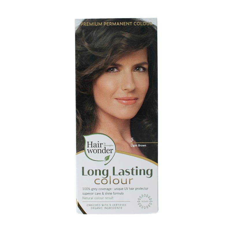 Henna Plus Long lasting colour 5 light brown
