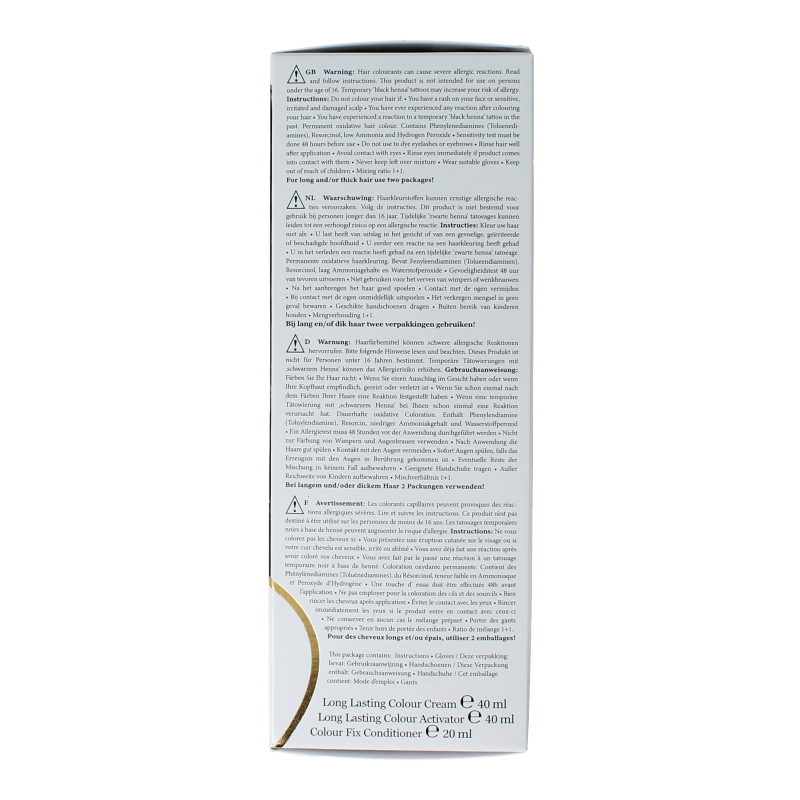Henna Plus Long lasting colour 5 light brown - Afbeelding 4