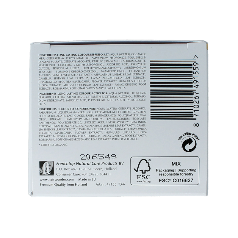 Henna Plus Long lasting colour 3.37 espresso - Afbeelding 5