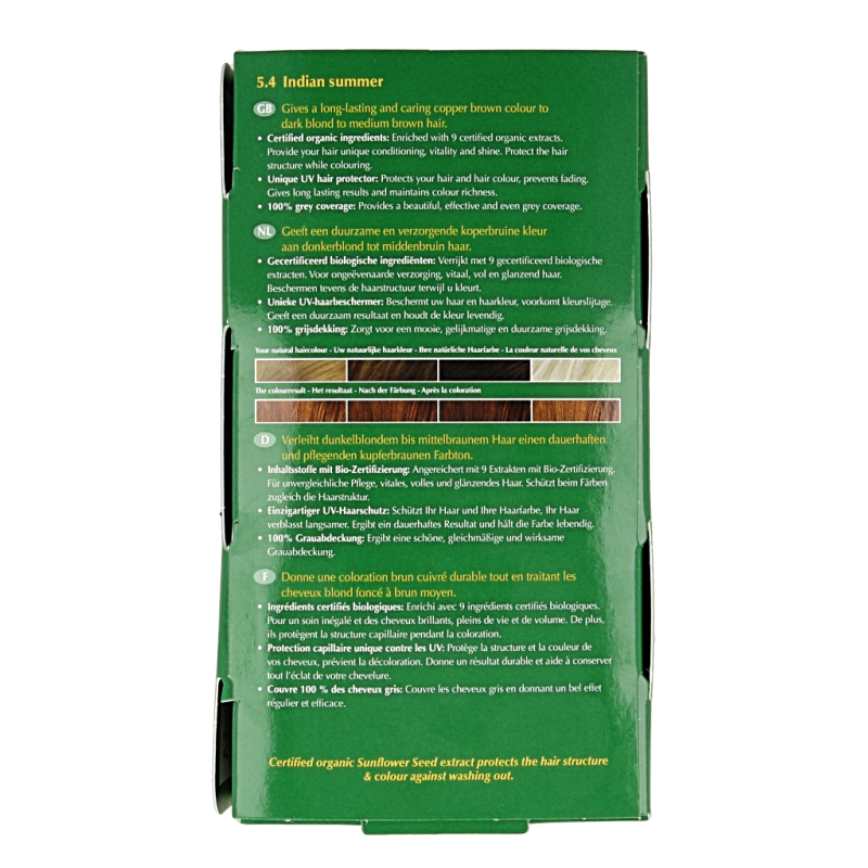 Henna Plus Long lasting colour 5.4 indian summer - Afbeelding 4