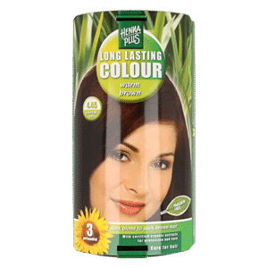 Henna Plus Long lasting colour 4.45 warm brown