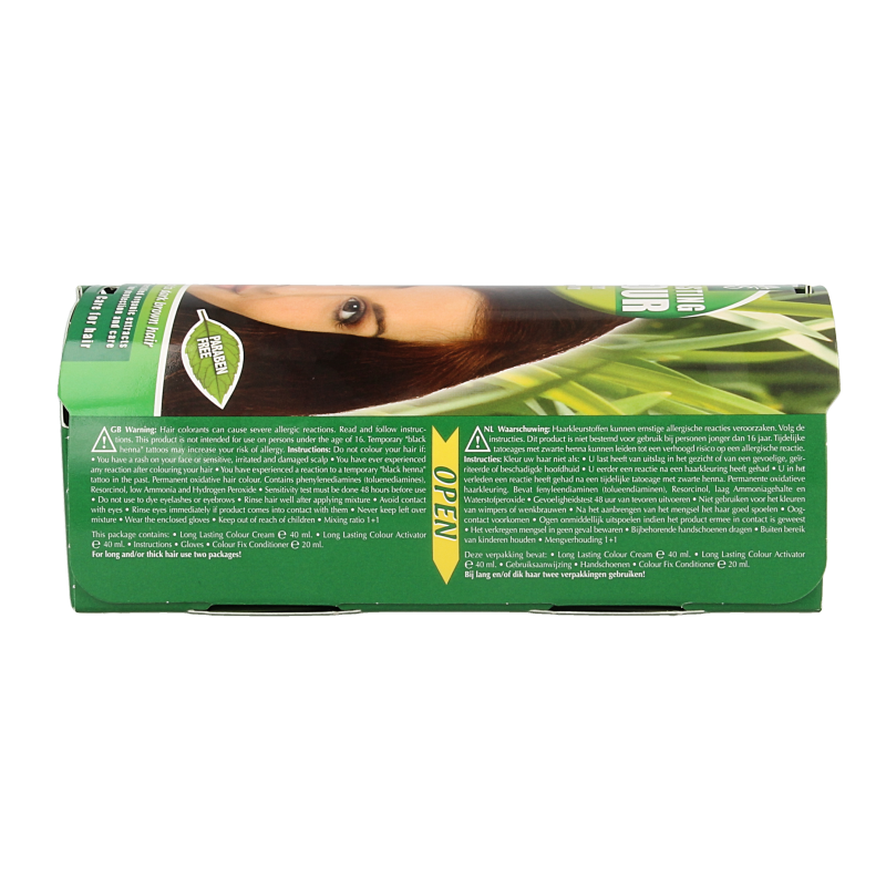 Henna Plus Long lasting colour 4.45 warm brown - Afbeelding 3