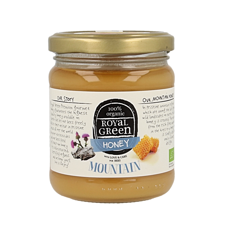 Royal Green Mountain honey bio