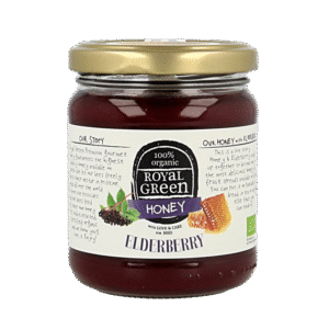 Royal Green Elderberry honey bio