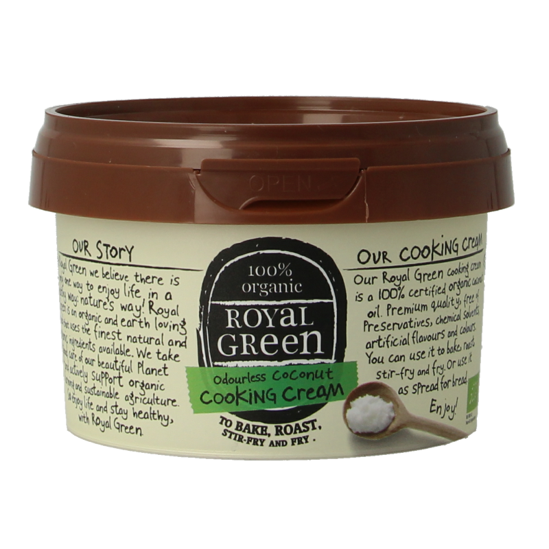 Royal Green Kokos cooking cream odourless bio
