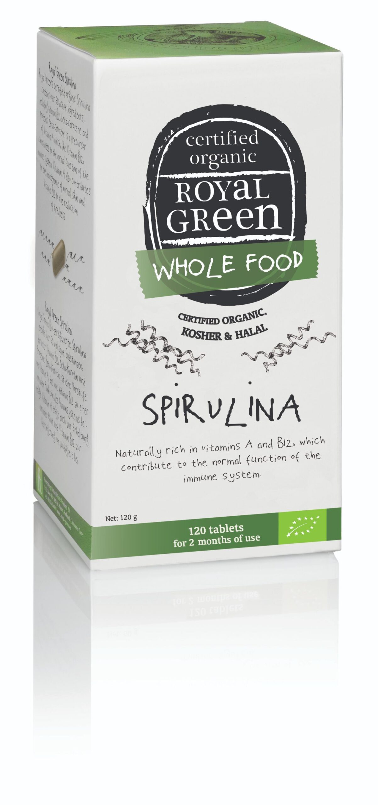 Royal Green Spirulina bio