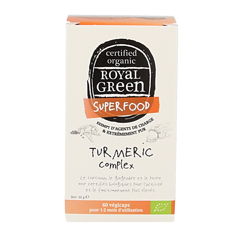 Royal Green Turmeric complex bio - Afbeelding 3