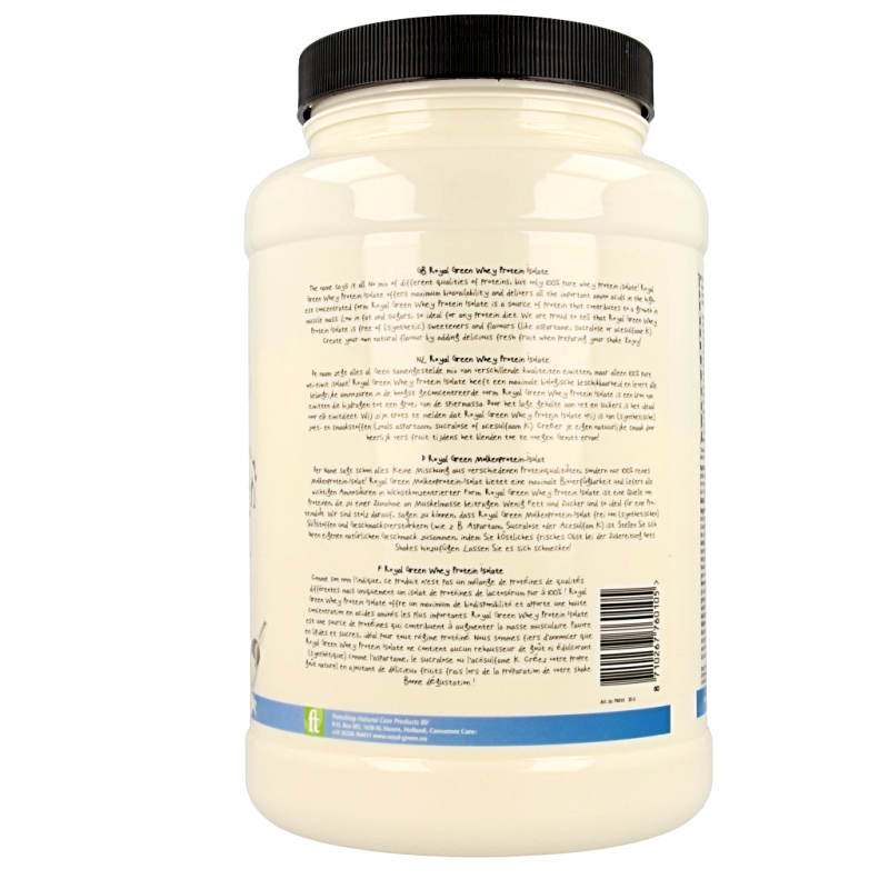 Royal Green Whey proteine isolate - Afbeelding 3