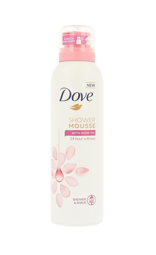 Dove Shower mousse rose oil