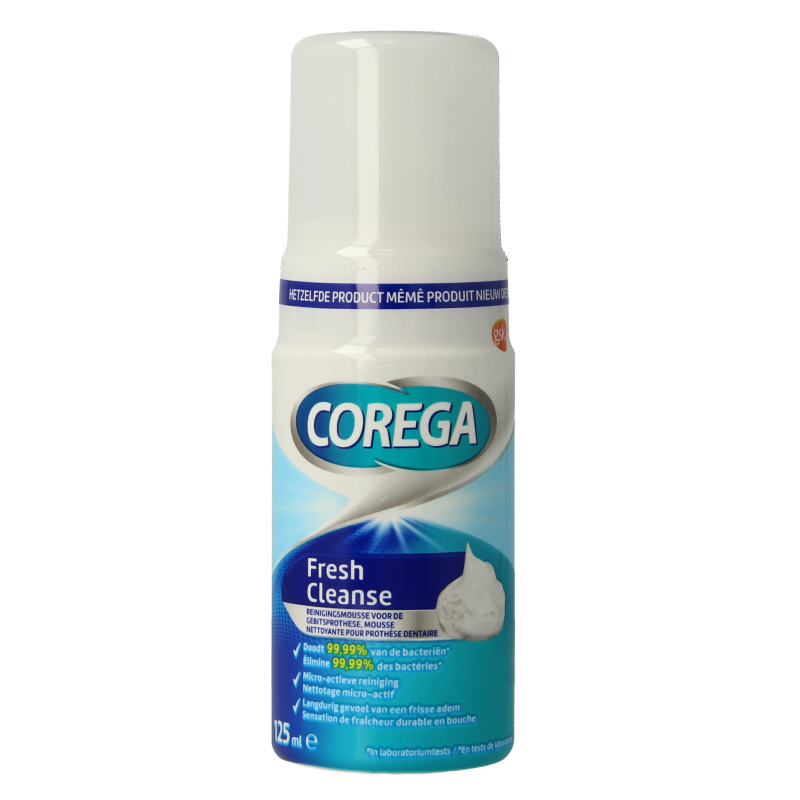Corega Fresh cleanse mousse