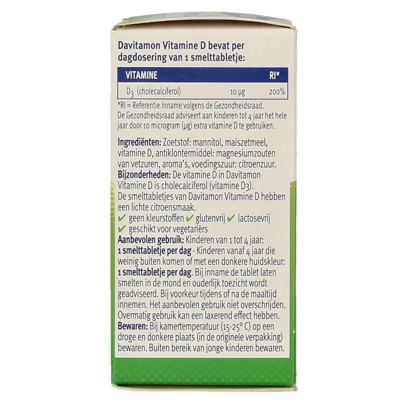 Davitamon Vitamine D kind smelttablet - Afbeelding 5