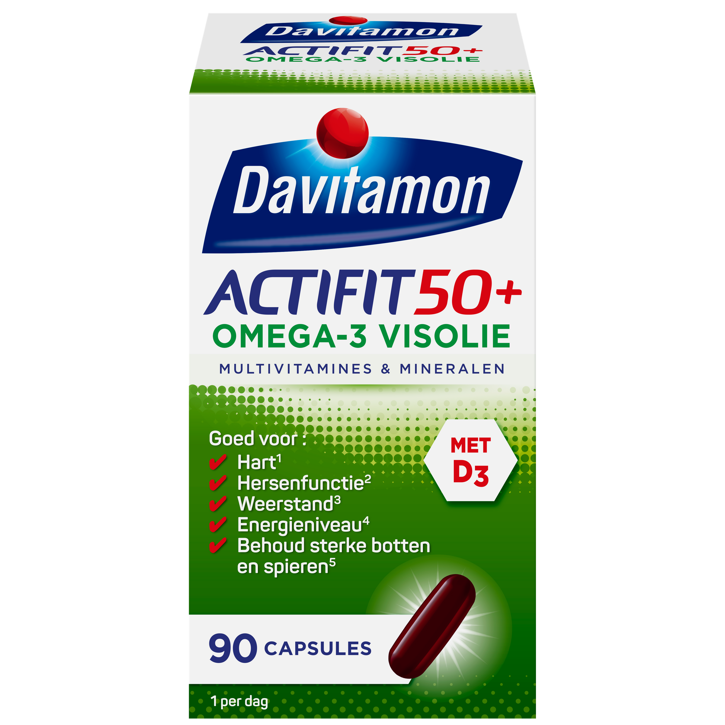 Davitamon Actifit 50+ omega 3