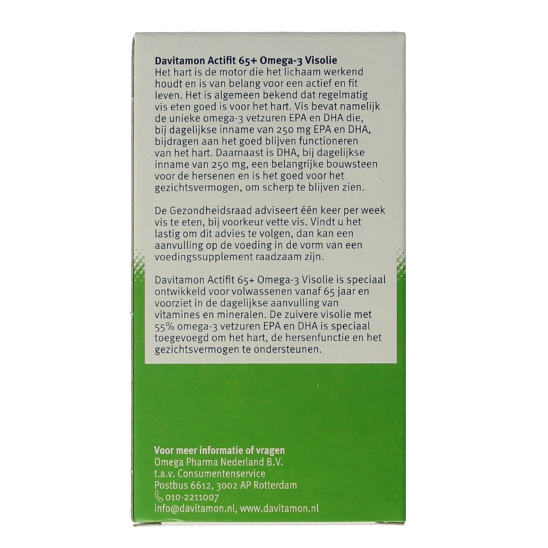 Davitamon Actifit 65+ omega 3 - Afbeelding 4
