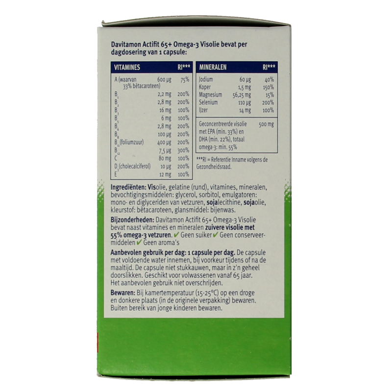 Davitamon Actifit 65+ omega 3 - Afbeelding 5
