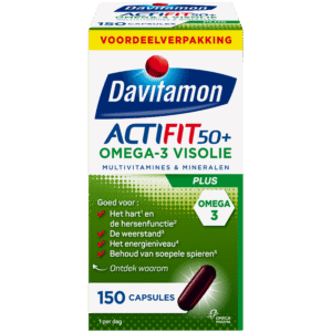 Davitamon Actifit 50+ omega 3