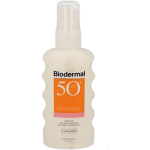 Biodermal Zonnespray gevoelige huid SPF50+