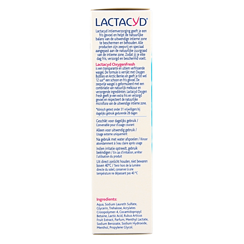 Lactacyd Oxygen fresh intiem wash - Afbeelding 3