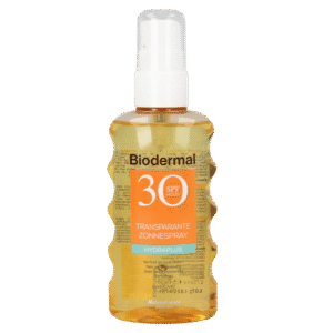 Biodermal Transparantspray hydraplus SPF30