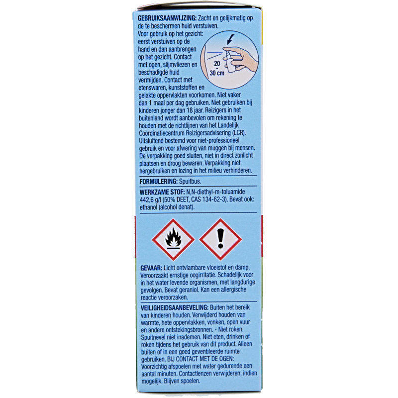 Azaron Anti muggen 50% deet spray