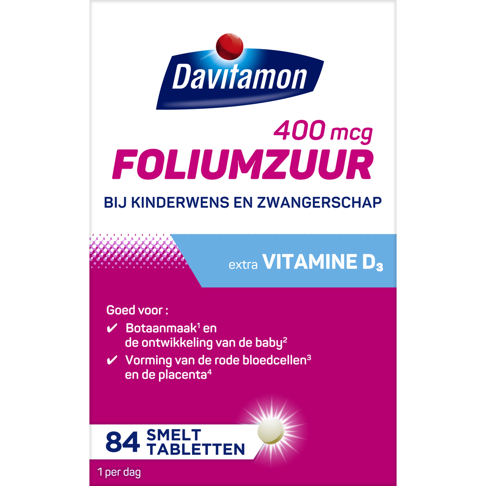 Davitamon Foliumzuur vitamine D