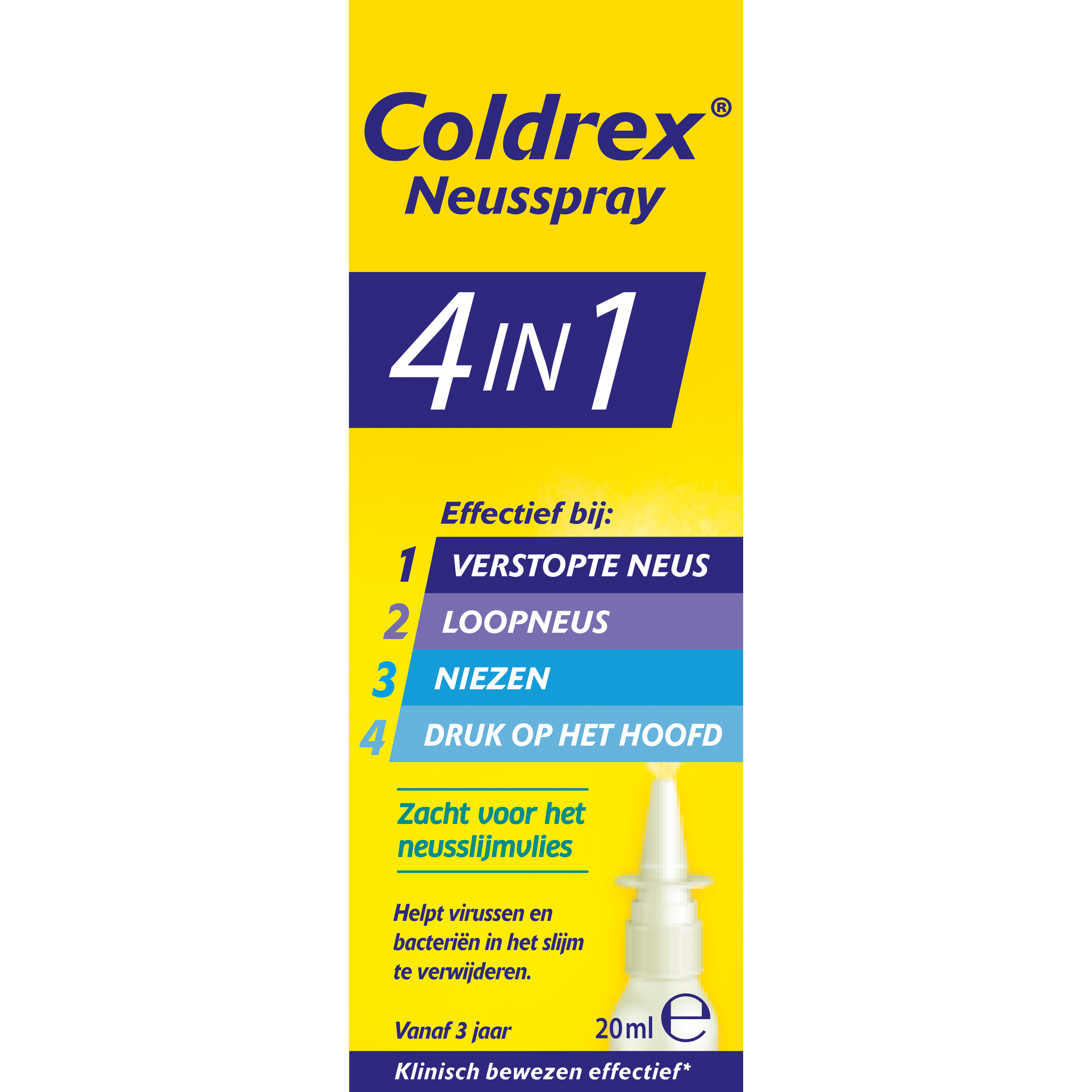 Coldrex Neusspray 4-in-1