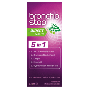 Bronchostop Hoestdrank direct nacht 5 in 1