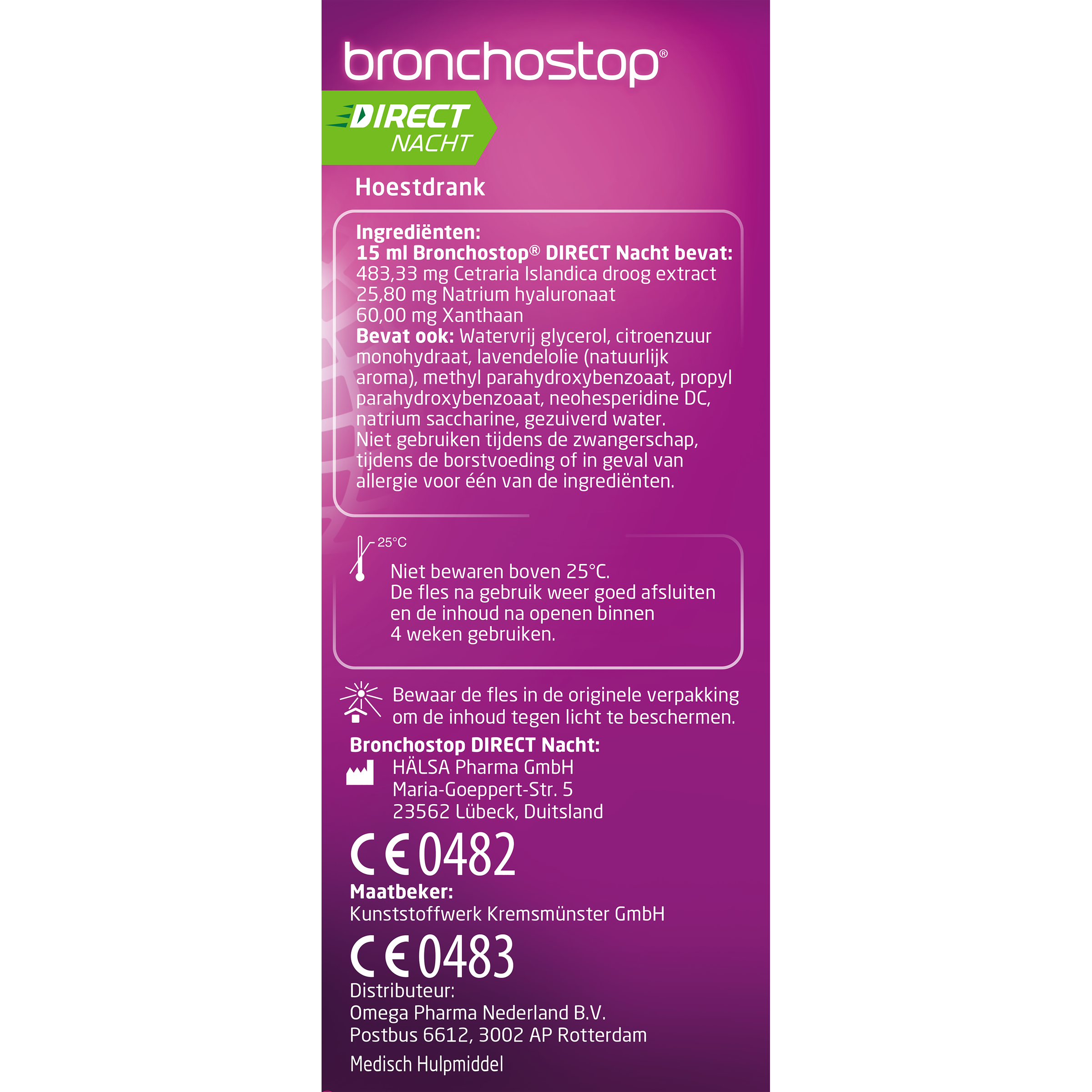 Bronchostop Hoestdrank direct nacht 5 in 1 - Afbeelding 4