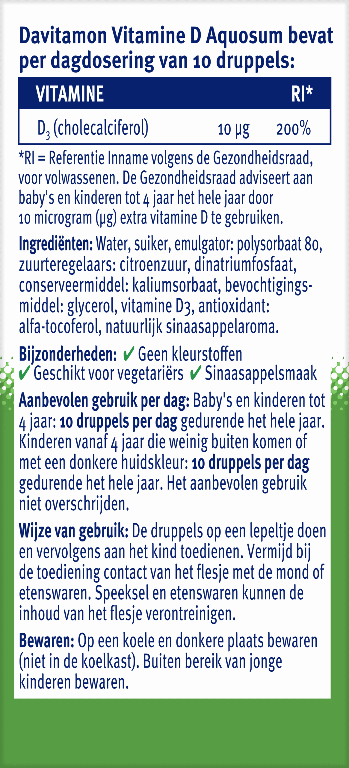 Davitamon Vitamine D aquosum - Afbeelding 3