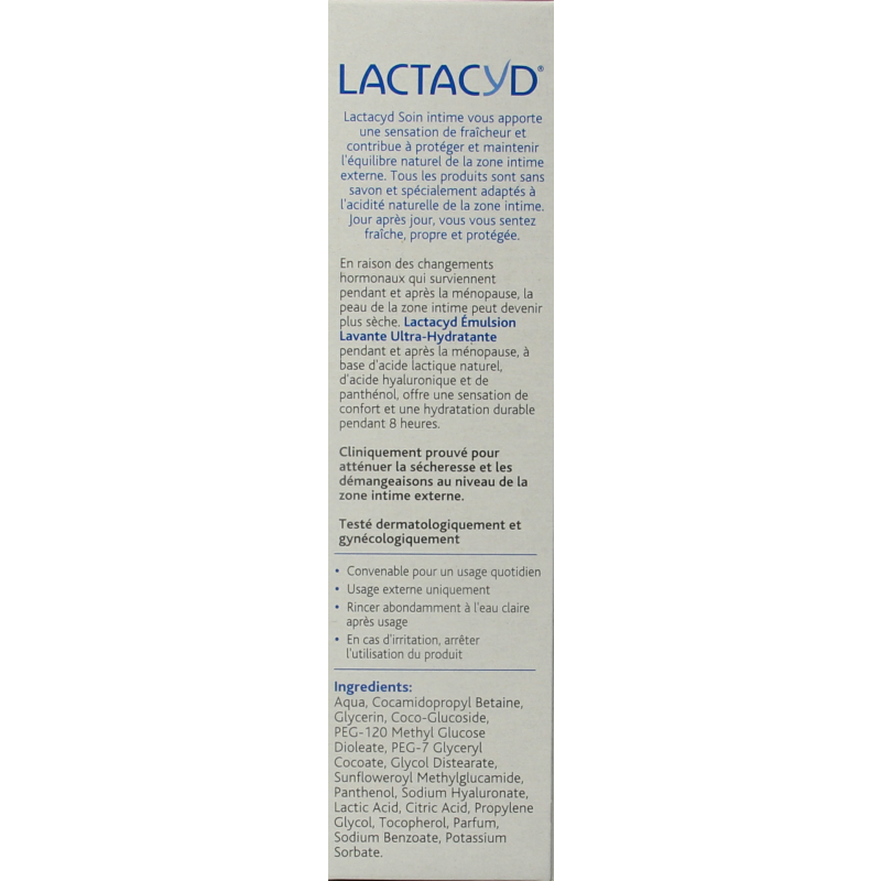 Lactacyd Wasemulsie ultra hydraterend overgang - Afbeelding 4
