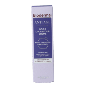 Biodermal Anti age oog- en lipcontour creme