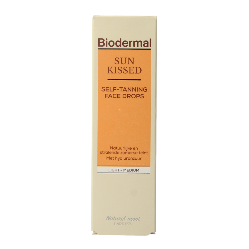 Biodermal Sunkissed self tanning face drops