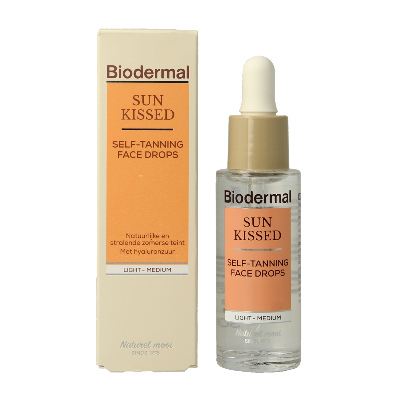 Biodermal Sunkissed self tanning face drops - Afbeelding 2