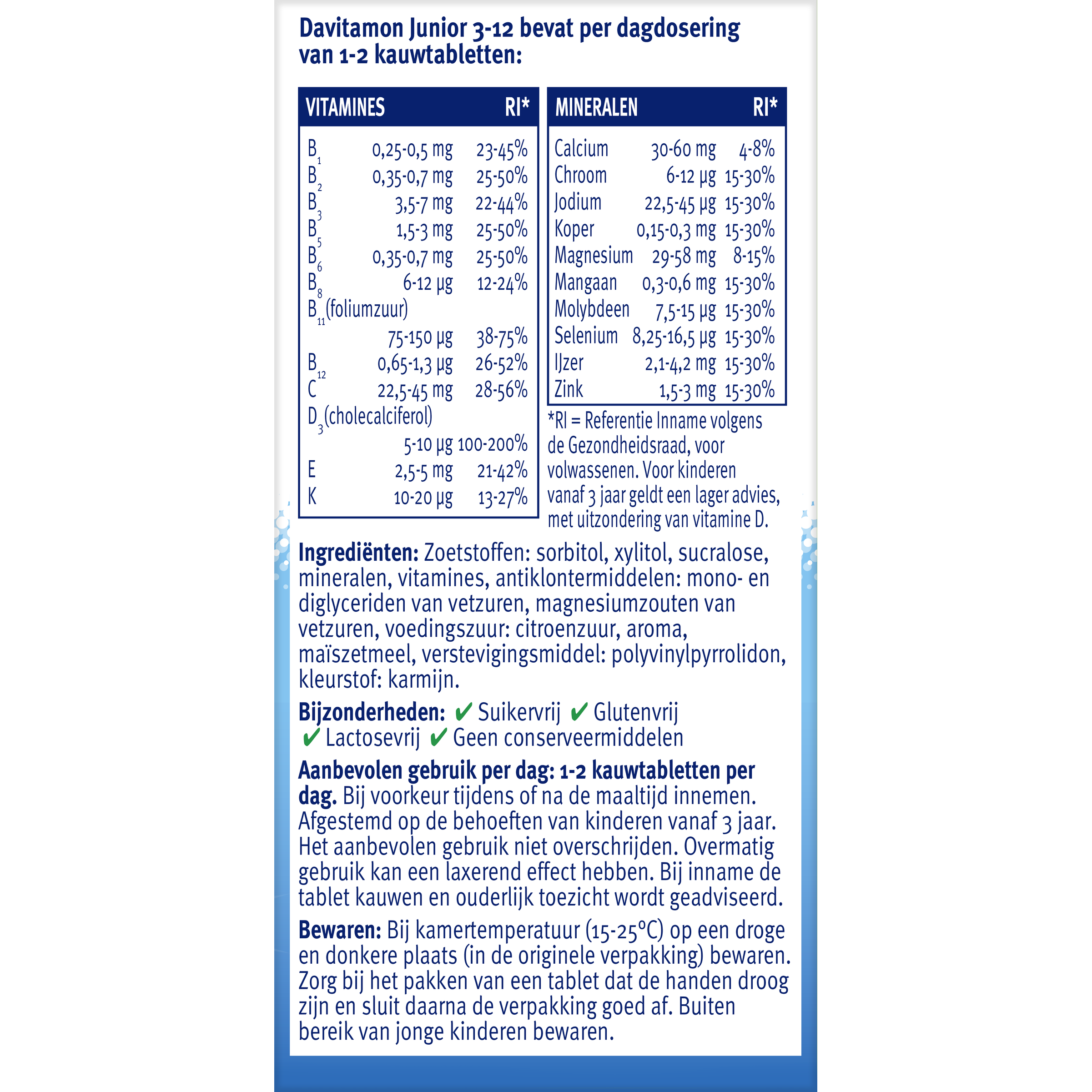 Davitamon Junior 3+ framboos - Afbeelding 4