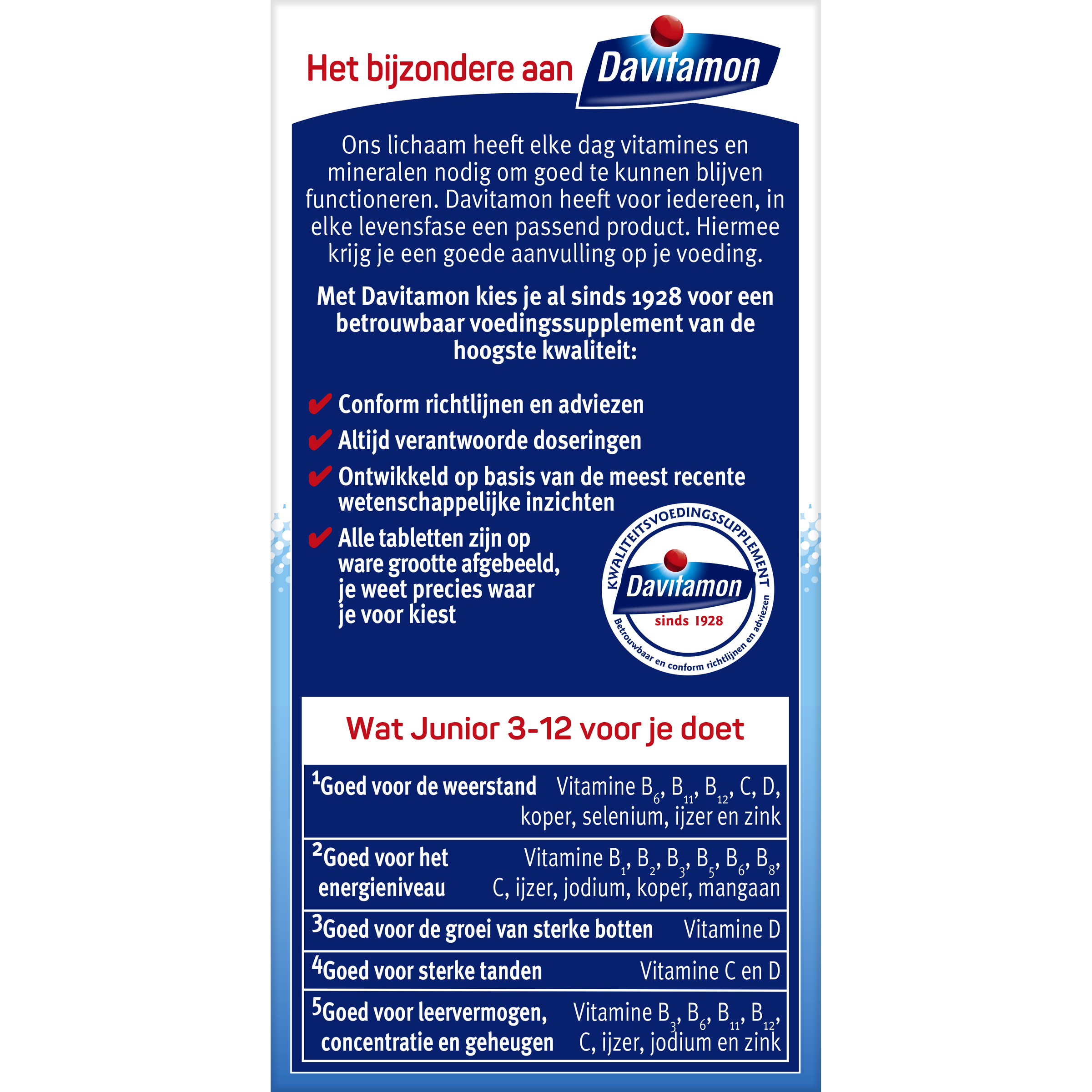 Davitamon Junior 3+ framboos - Afbeelding 5