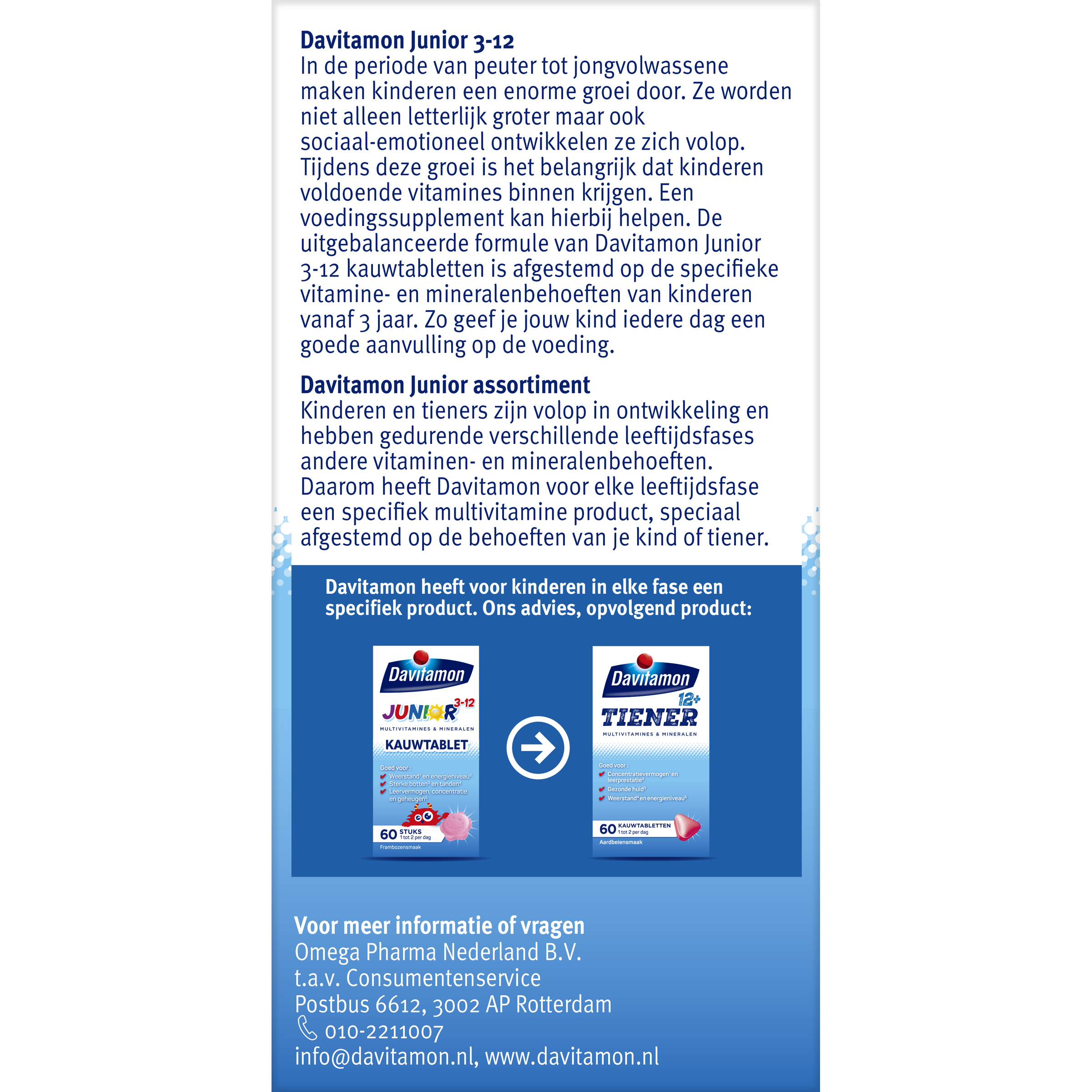 Davitamon Junior 3+ framboos - Afbeelding 6