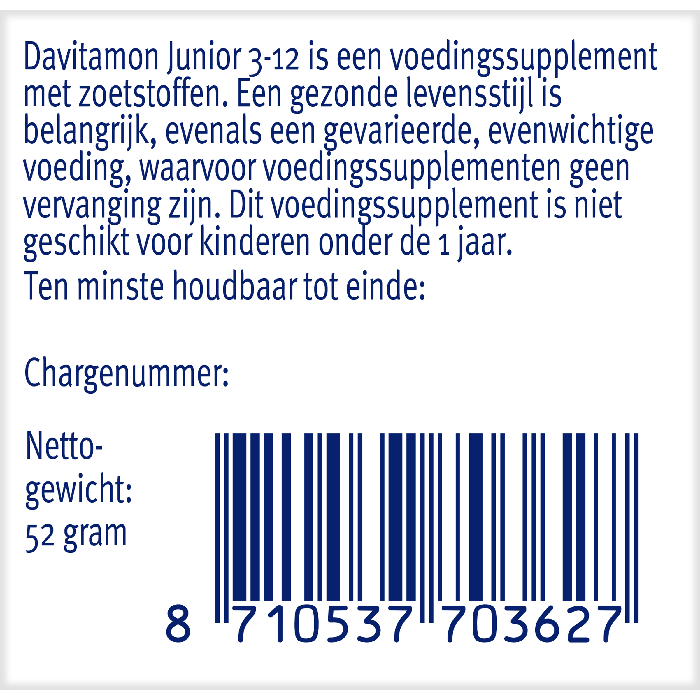 Davitamon Junior 3+ framboos - Afbeelding 7